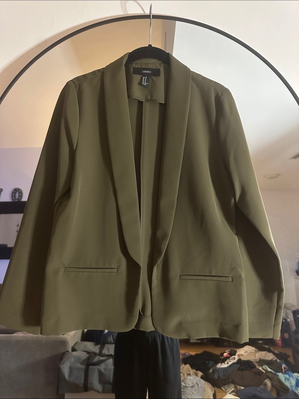 Forever 21 Olive Green Blazer